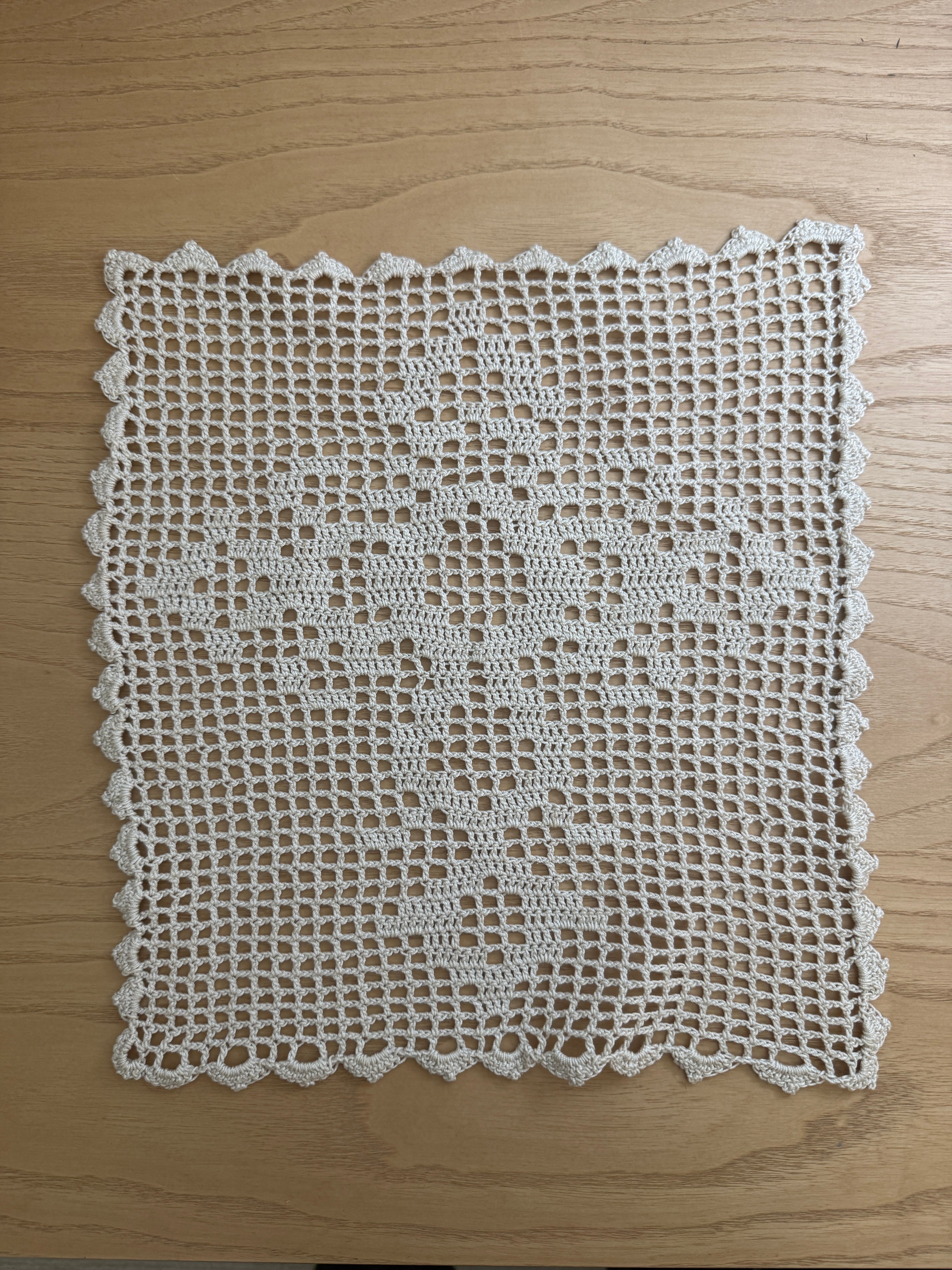 cross filet crochet