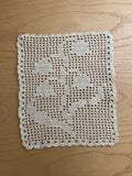 lily of the valley filet crochet