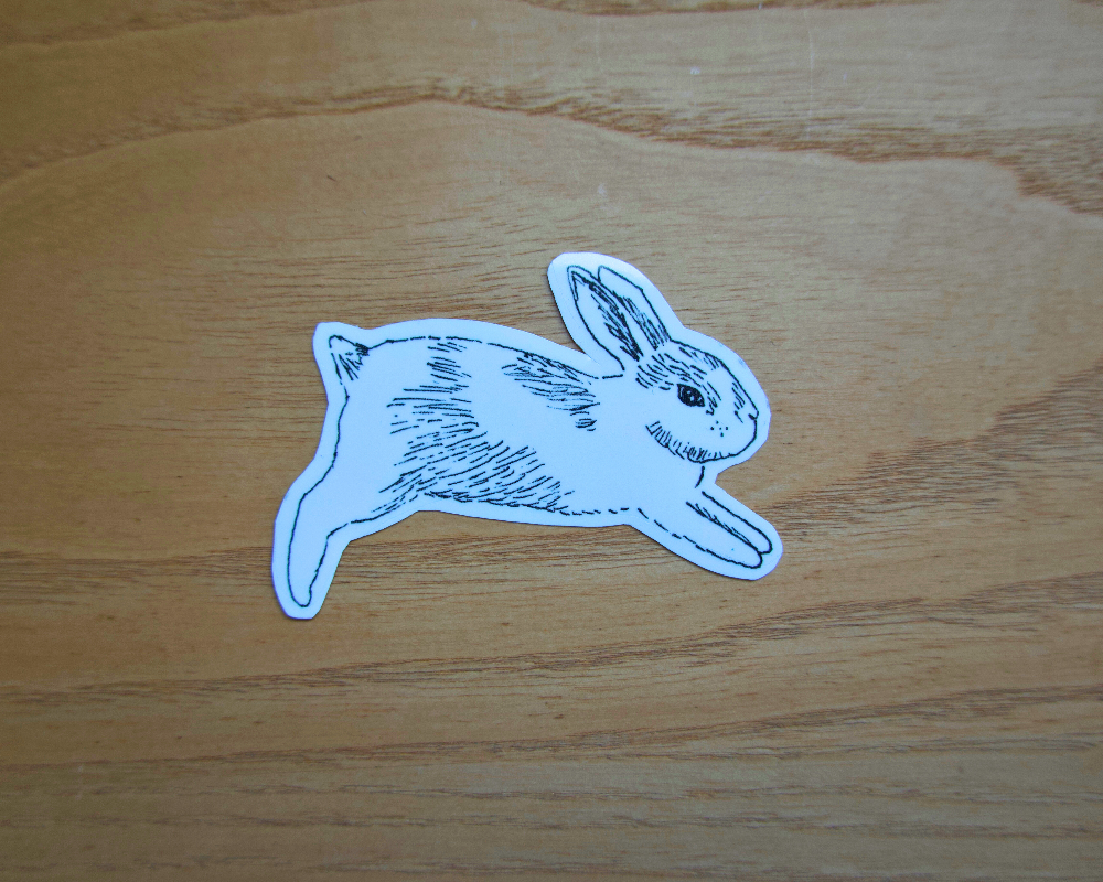 bun bun sticker