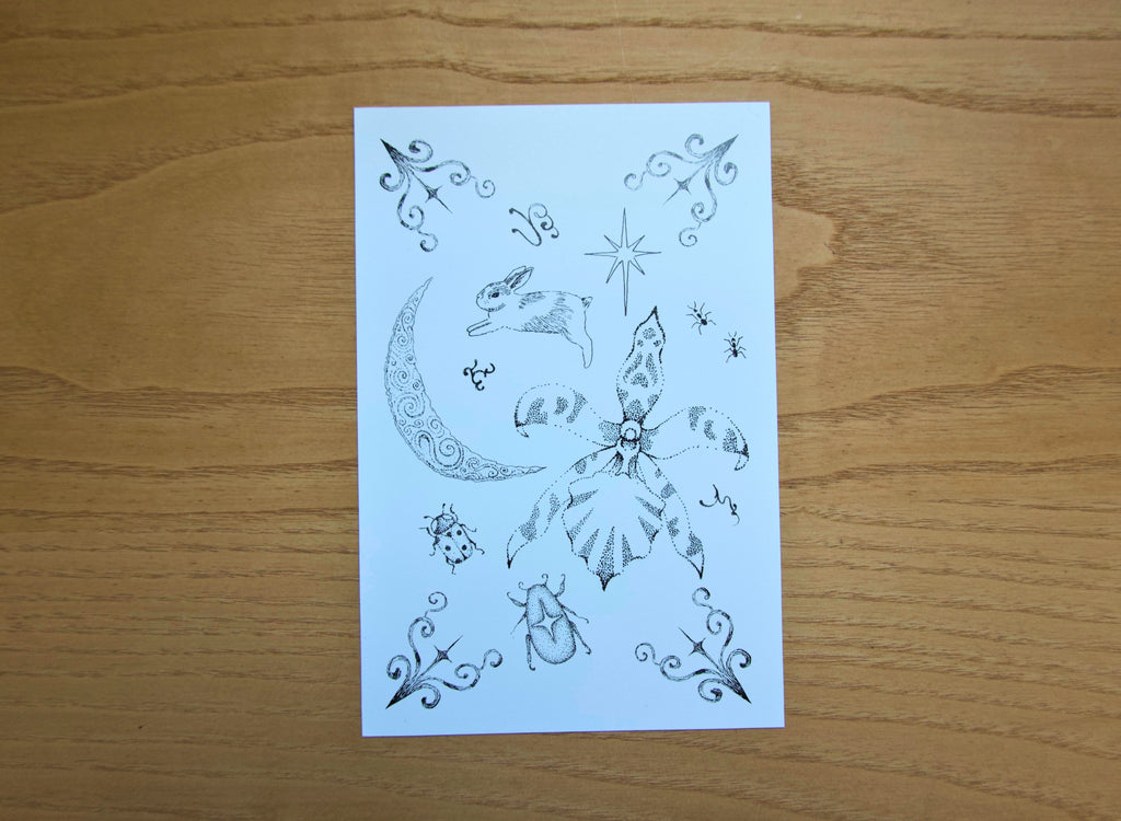 whimsical magic print