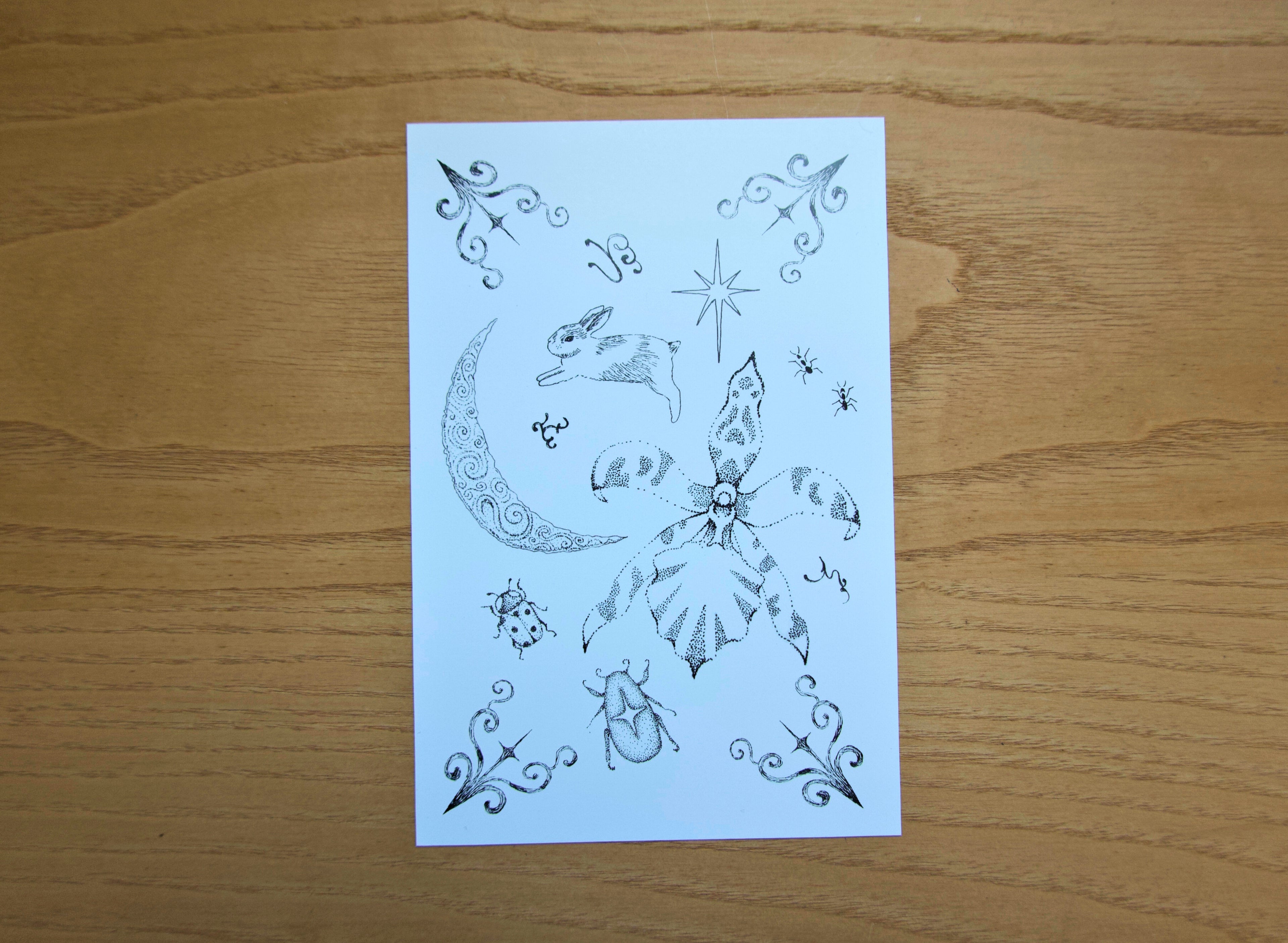 whimsical magic print